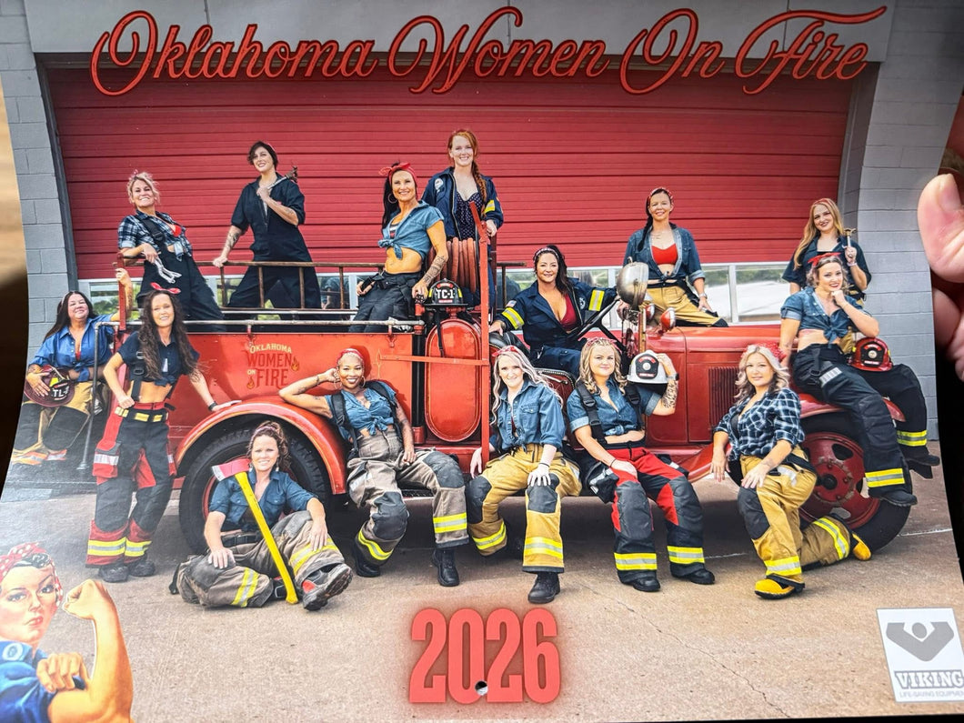 2026 Oklahoma Women on Fire Calendar