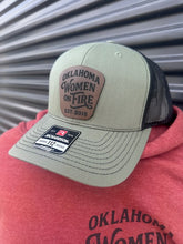 Load image into Gallery viewer, Oklahoma Women on Fire Snap Back Hat