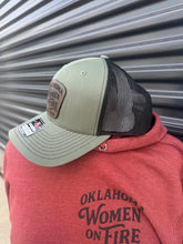 Load image into Gallery viewer, Oklahoma Women on Fire Snap Back Hat