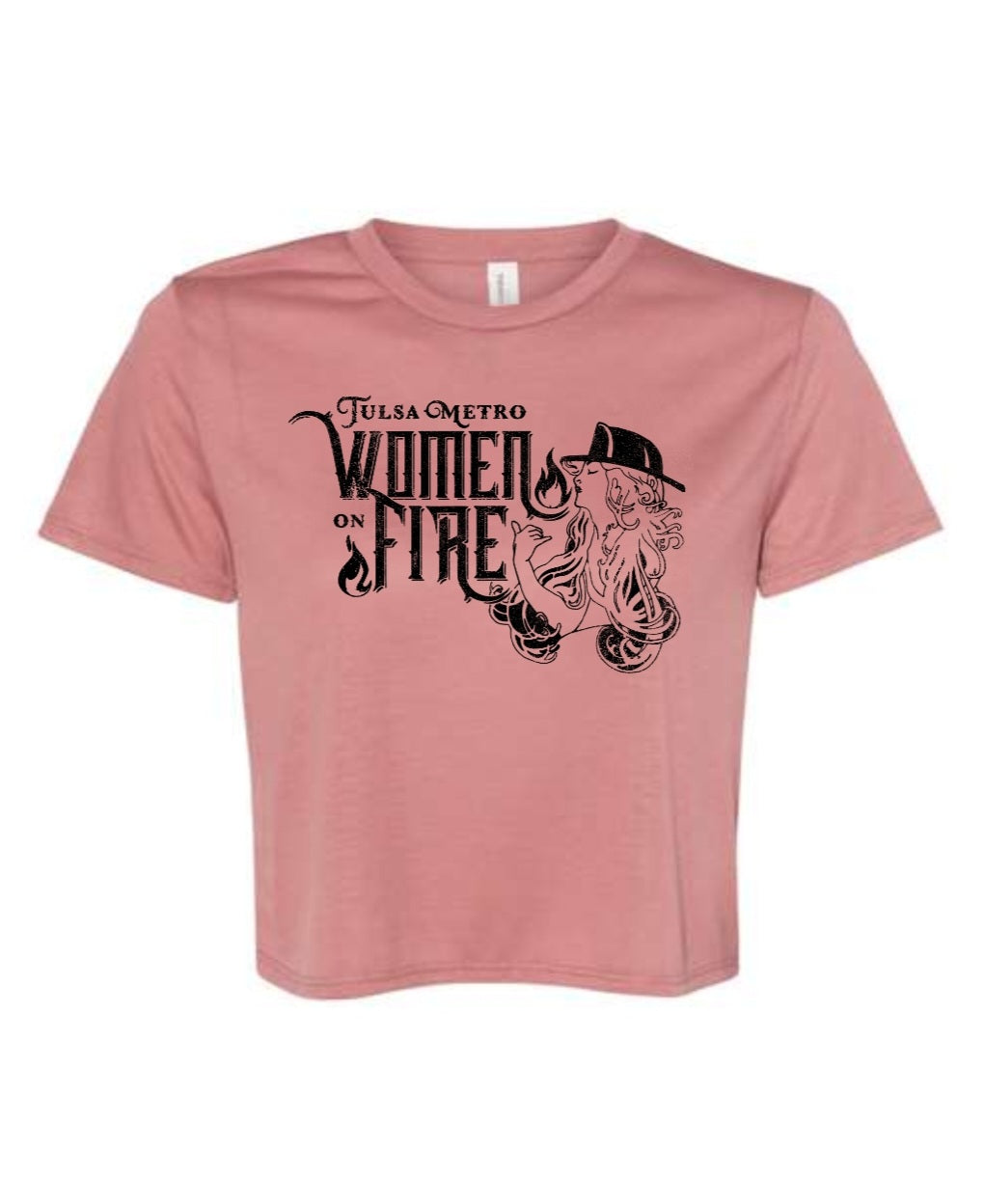 Pink Crop TMWOF shirt