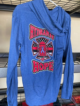 Load image into Gallery viewer, Hydrants of Hope Long Sleeve hooded T-Shirt